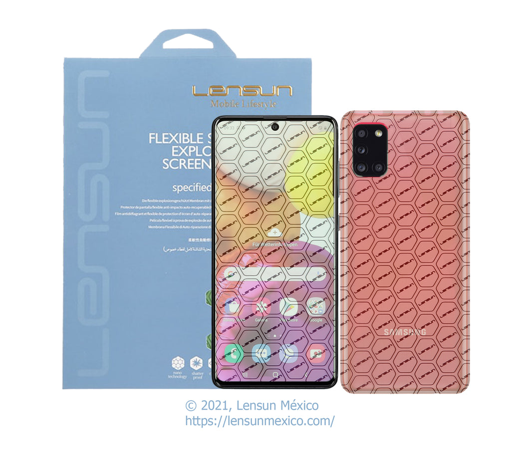 Lensun 2.0 Protector para Galaxy A31