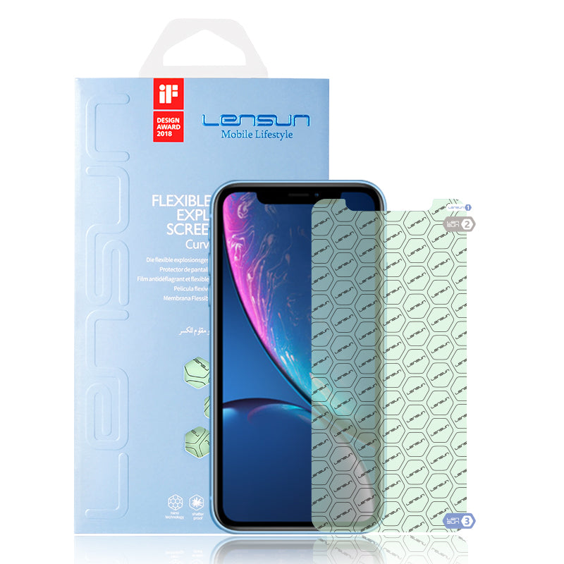 Mica Lensun 2.0 Auto-regenerable para iPhone XR